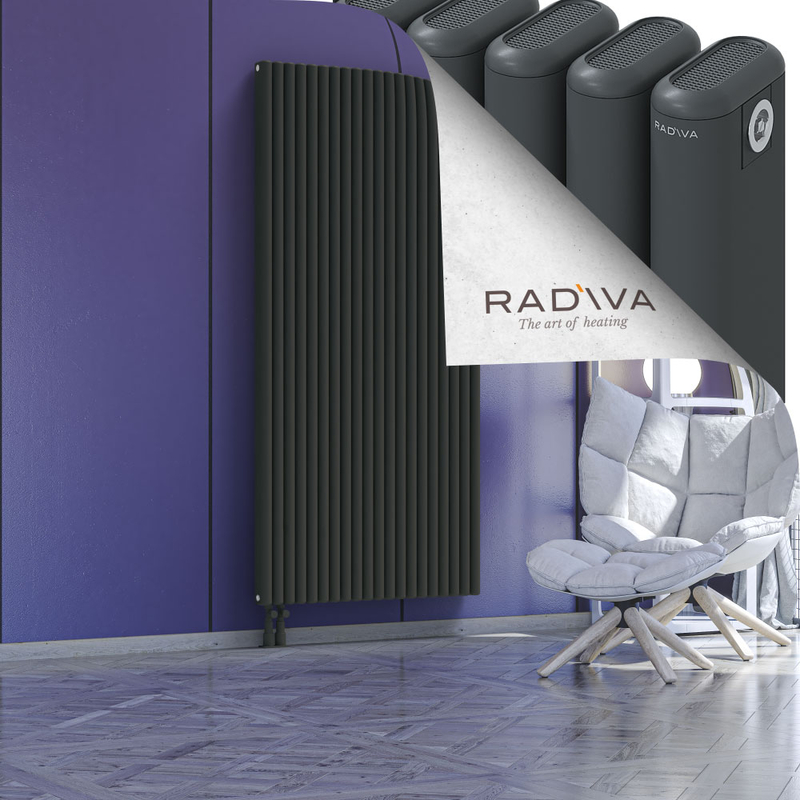 Kotto Aluminium Radiator 1900x896 Dark Anthracite