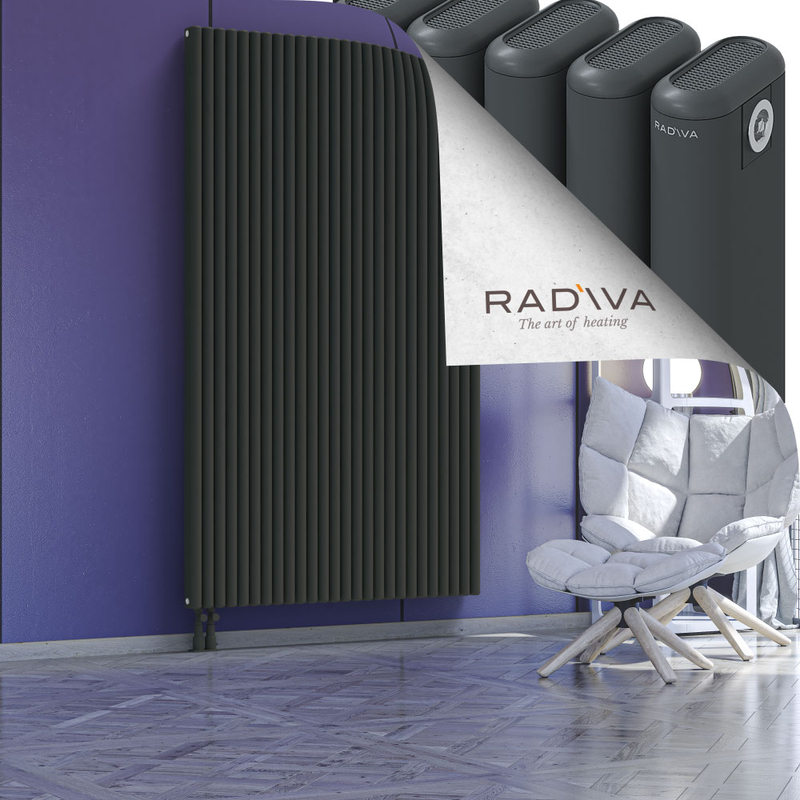 Kotto Aluminium Radiator 2000x1166 Dark Anthracite