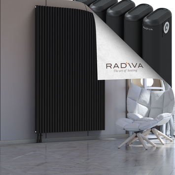 Kotto Aluminium Radiator 2000x1256 Black - Thumbnail