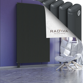 Kotto Aluminium Radiator 2000x1256 Dark Anthracite - Thumbnail