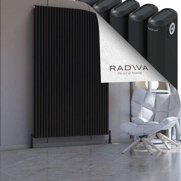 Kotto Aluminium Radiator 2000x1301 Black - Thumbnail