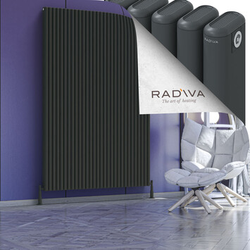 Kotto Aluminium Radiator 2000x1346 Dark Anthracite - Thumbnail