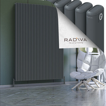 Kotto Aluminium Radiator 2000x1436 Anthracite - Thumbnail