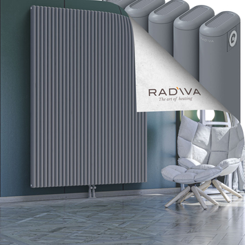 Kotto Aluminium Radiator 2000x1481 Grey - Thumbnail