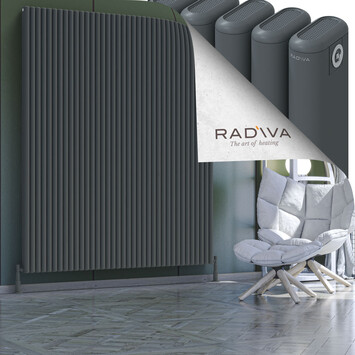 Kotto Aluminium Radiator 2000x1661 Anthracite - Thumbnail