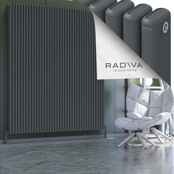 Kotto Aluminium Radiator 2000x1706 Anthracite - Thumbnail