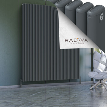 Kotto Aluminium Radiator 2000x1751 Anthracite - Thumbnail