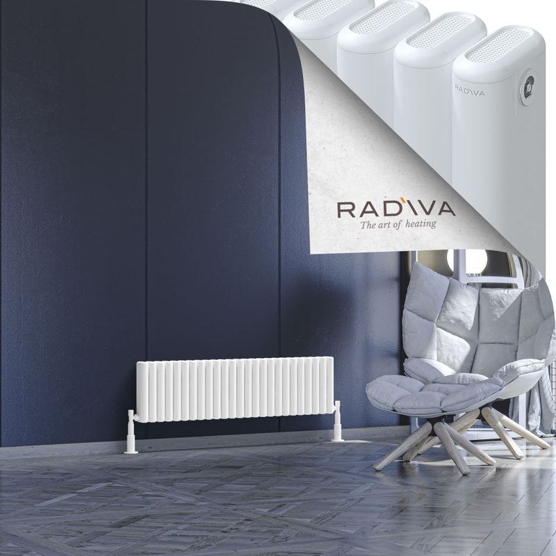 Kotto Aluminium Radiator 300x1121 White