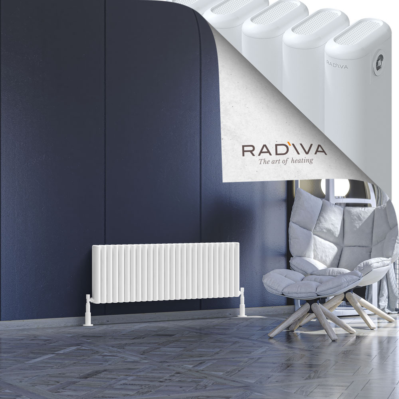 Kotto Aluminium Radiator 400x1166 White