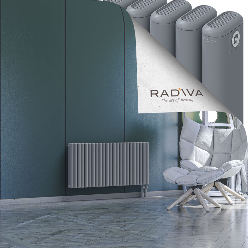 Kotto Aluminium Radiator 500x1031 Grey