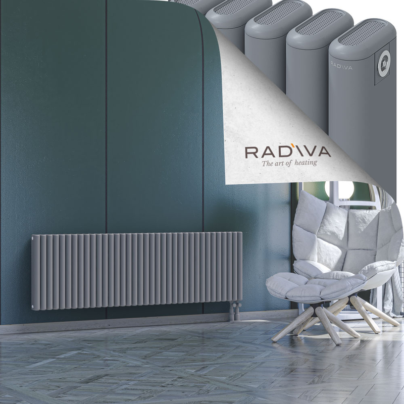 Kotto Aluminium Radiator 500x1616 Grey