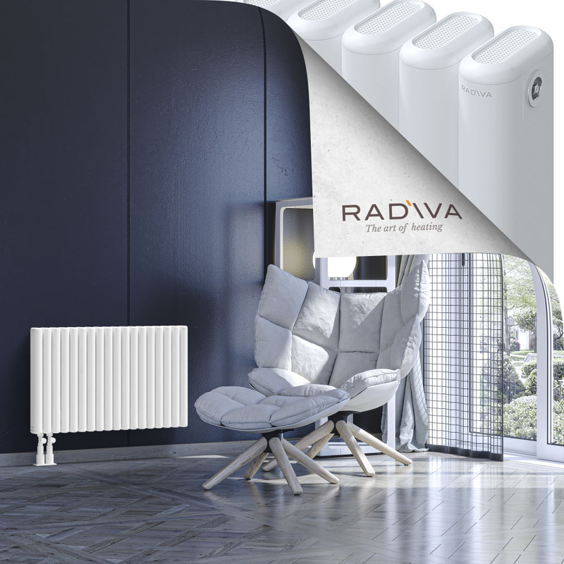 Kotto Aluminium Radiator 500x806 White