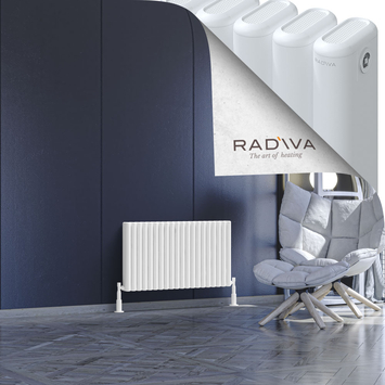 Kotto Aluminium Radiator 500x896 White - Thumbnail