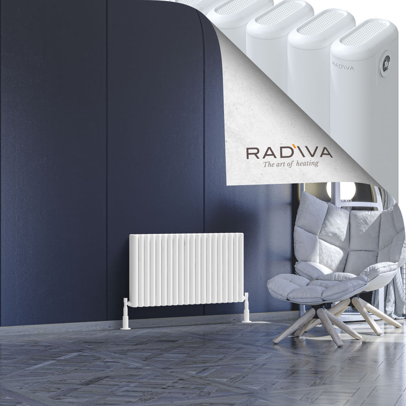 Kotto Aluminium Radiator 500x896 White