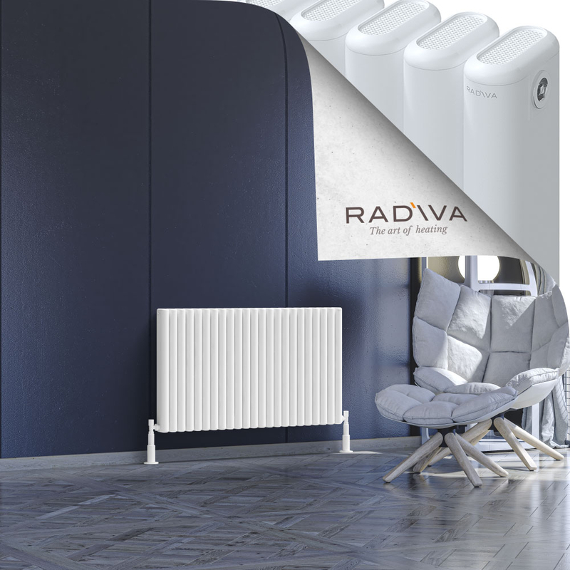 Kotto Aluminium Radiator 600x1031 White