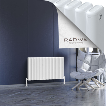 Kotto Aluminium Radiator 600x1076 White - Thumbnail