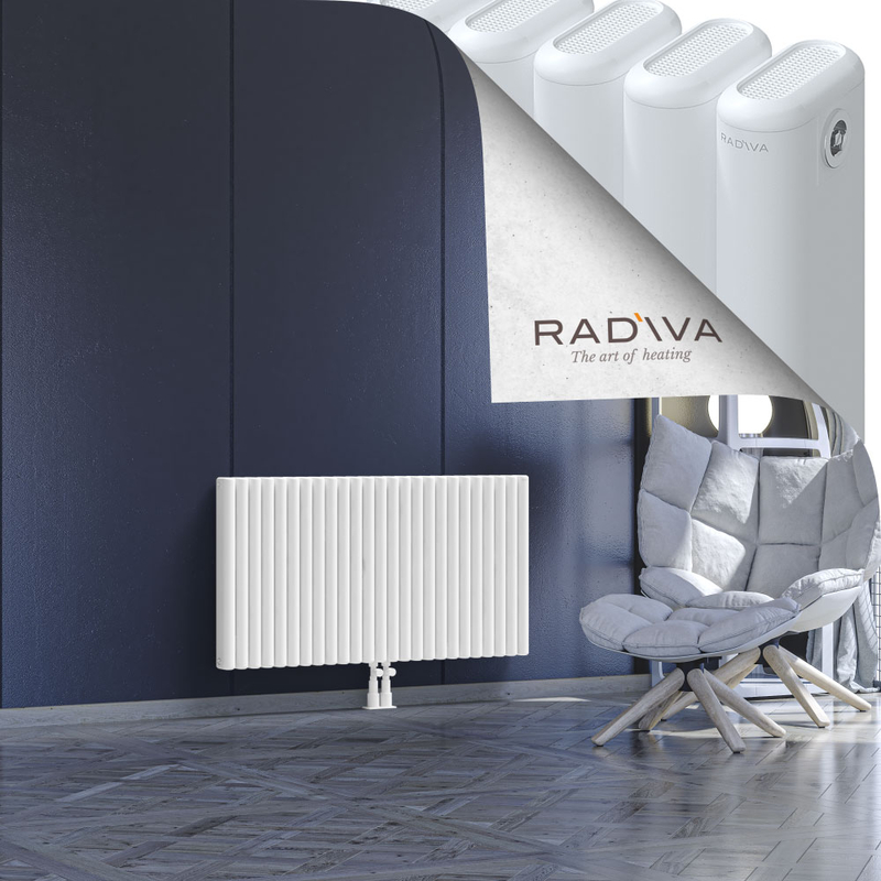 Kotto Aluminium Radiator 600x1121 White