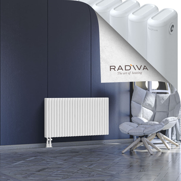 Kotto Aluminium Radiator 600x1121 White - Thumbnail