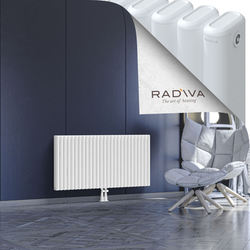 Kotto Aluminium Radiator 600x1211 White - Thumbnail