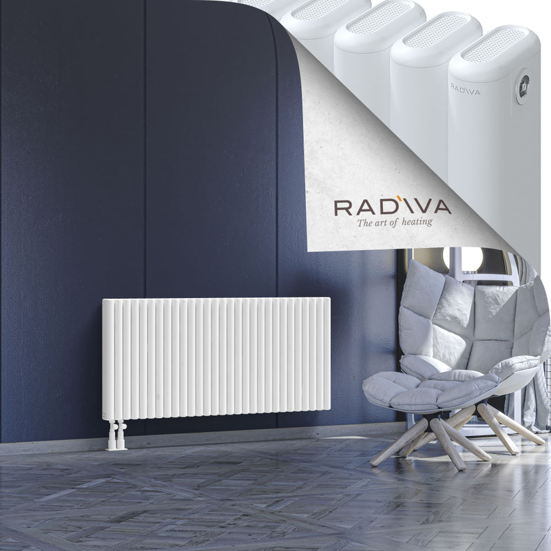 Kotto Aluminium Radiator 600x1301 White