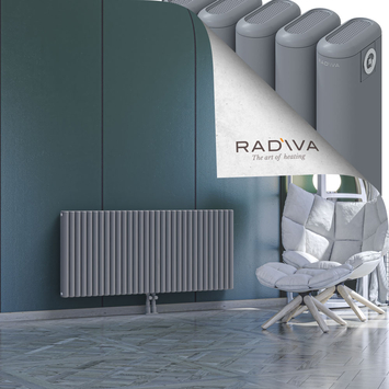 Kotto Aluminium Radiator 600x1391 Grey - Thumbnail