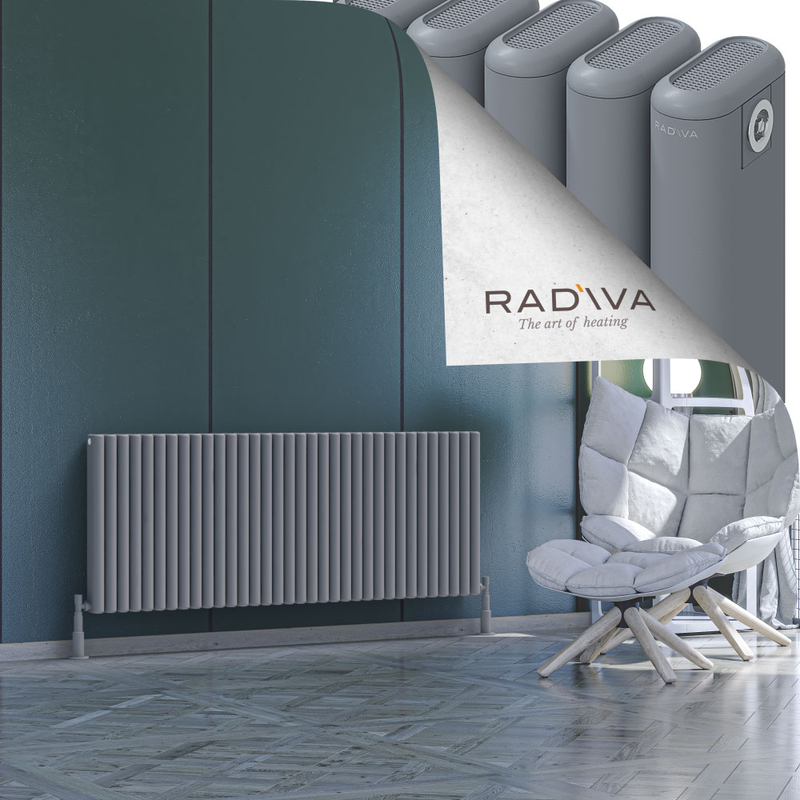 Kotto Aluminium Radiator 600x1526 Grey