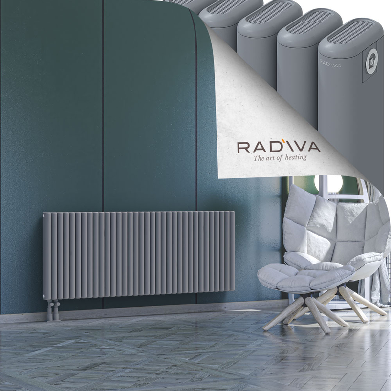 Kotto Aluminium Radiator 600x1526 Grey