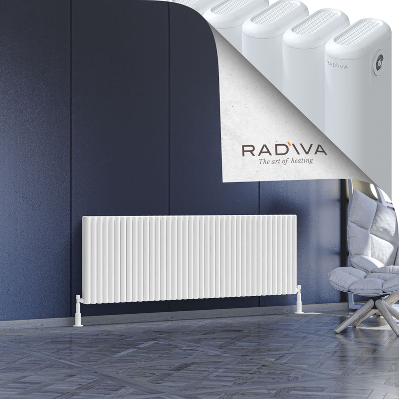 Kotto Aluminium Radiator 600x1751 White