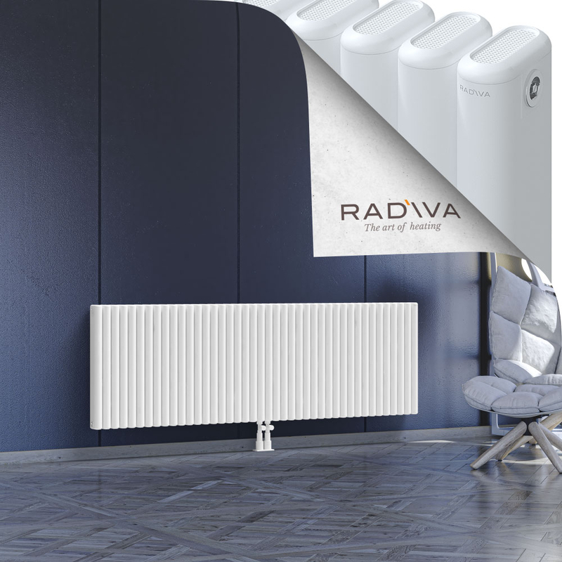 Kotto Aluminium Radiator 600x1886 White