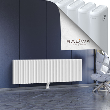 Kotto Aluminium Radiator 600x2021 White - Thumbnail