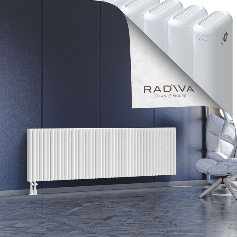 Kotto Aluminium Radiator 600x2021 White