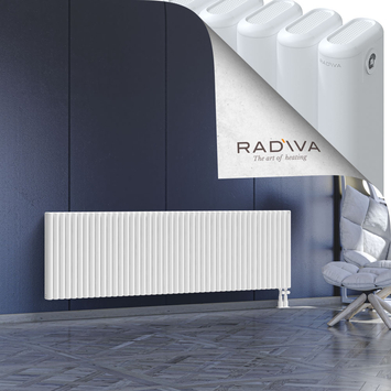 Kotto Aluminium Radiator 600x2021 White - Thumbnail