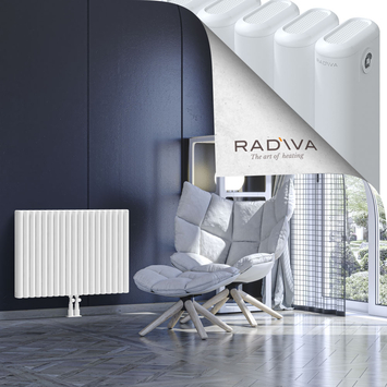 Kotto Aluminium Radiator 600x851 White - Thumbnail