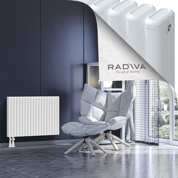 Kotto Aluminium Radiator 600x851 White - Thumbnail