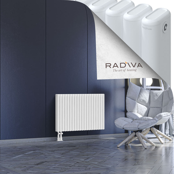 Kotto Aluminium Radiator 600x896 White - Thumbnail