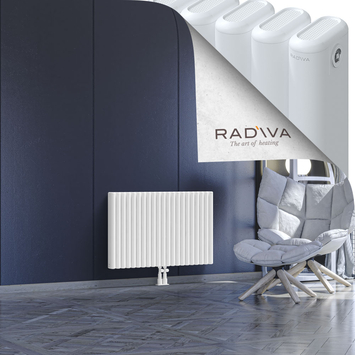 Kotto Aluminium Radiator 600x941 White - Thumbnail