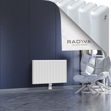 Kotto Aluminium Radiator 600x986 White - Thumbnail