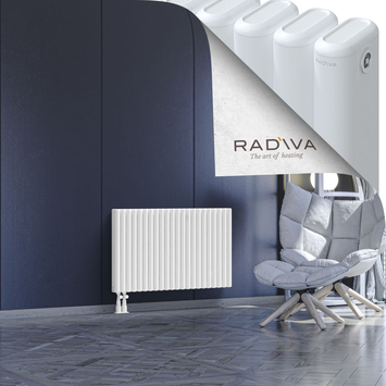 Kotto Aluminium Radiator 600x986 White - Thumbnail