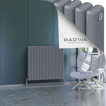 Kotto Aluminium Radiator 900x1076 Grey - Thumbnail