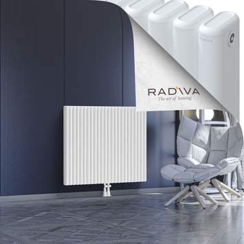 Kotto Aluminium Radiator 900x1076 White - Thumbnail