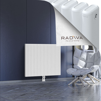 Kotto Aluminium Radiator 900x1121 White - Thumbnail