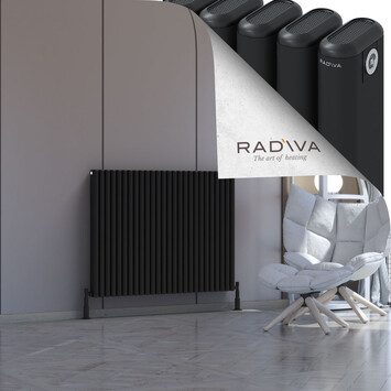 Kotto Aluminium Radiator 900x1166 Black - Thumbnail