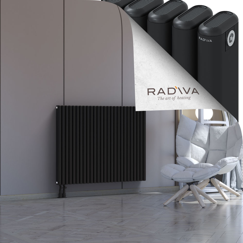 Kotto Aluminium Radiator 900x1166 Black