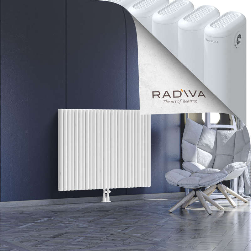 Kotto Aluminium Radiator 900x1166 White