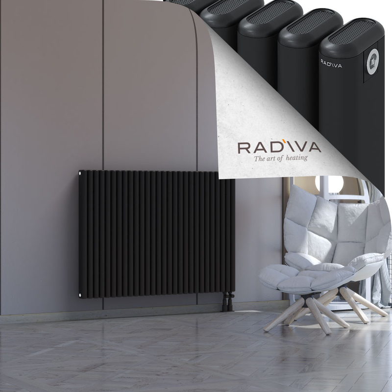 Kotto Aluminium Radiator 900x1256 Black