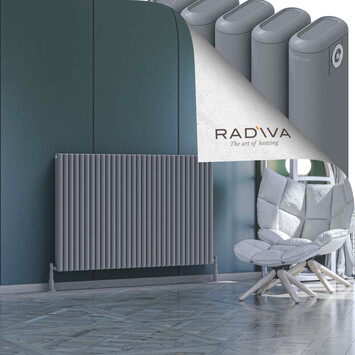 Kotto Aluminium Radiator 900x1391 Grey - Thumbnail