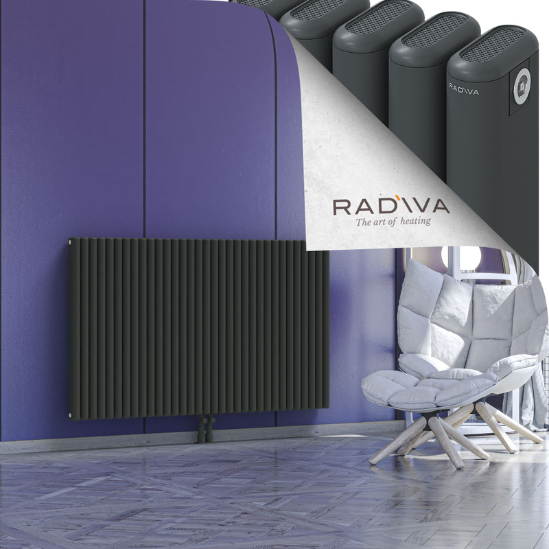 Kotto Aluminium Radiator 900x1481 Dark Anthracite