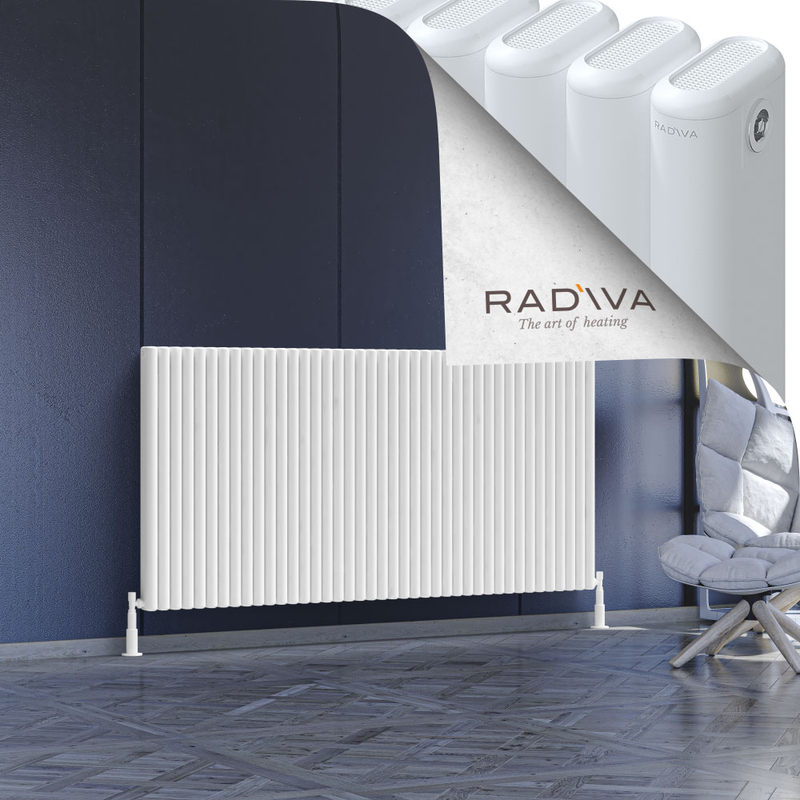 Kotto Aluminium Radiator 900x1841 White