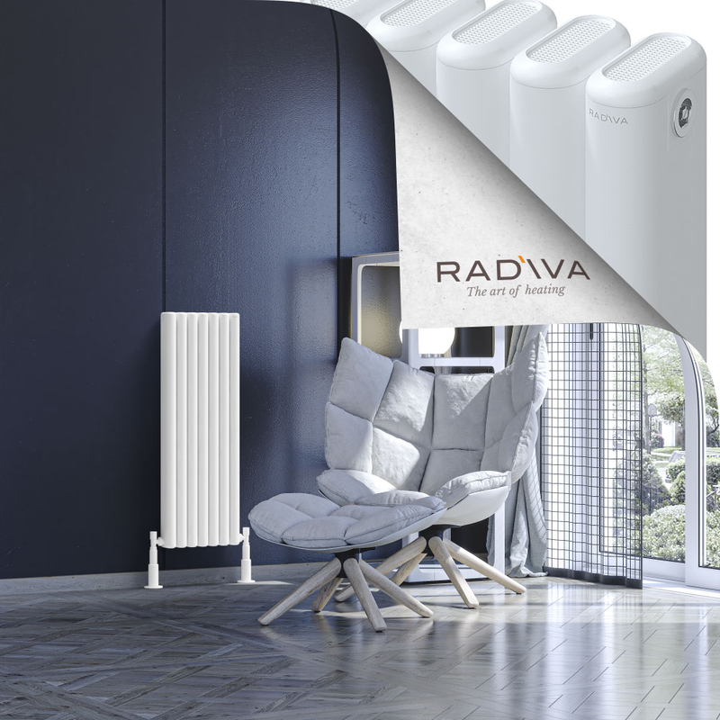 Kotto Aluminium Radiator 900x311 White