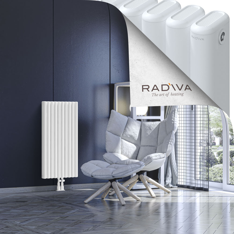 Kotto Aluminium Radiator 900x446 White